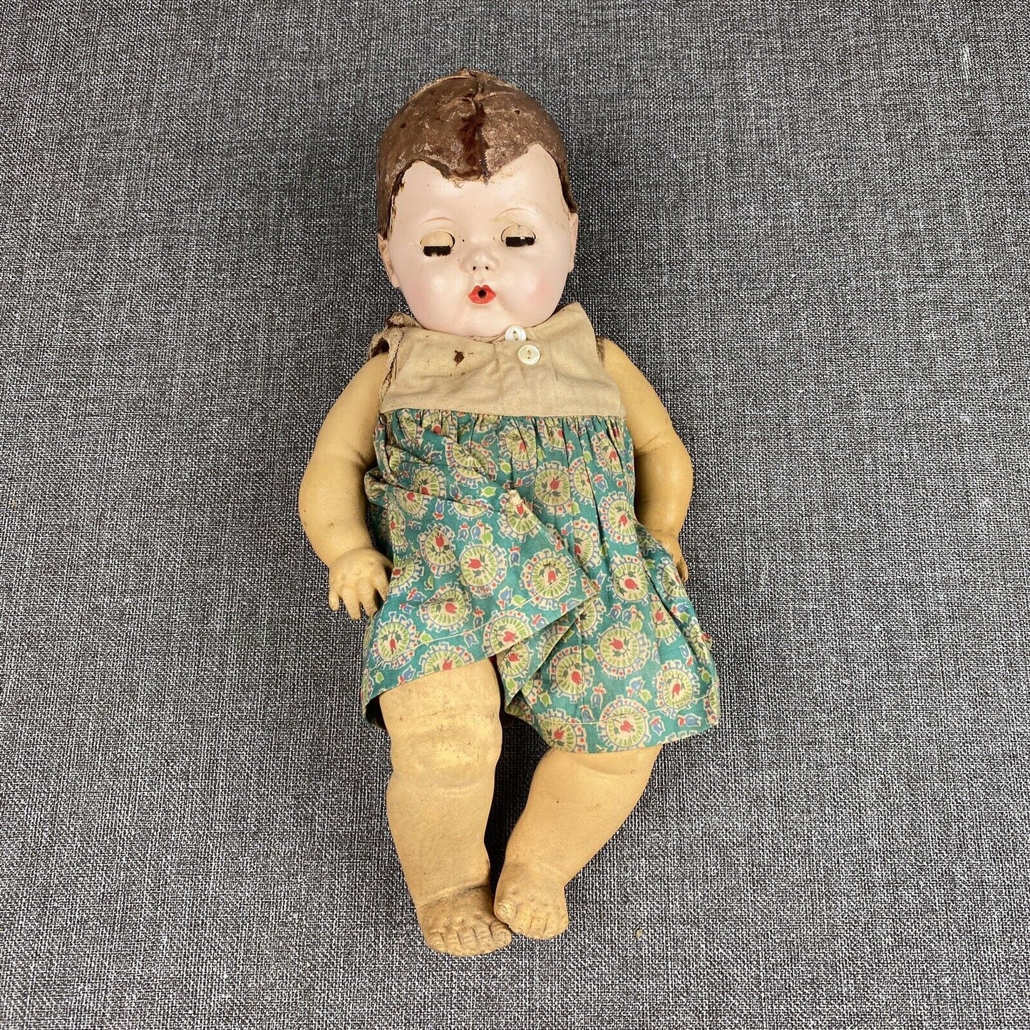 Vintage ME Character Doll 13" Needs love