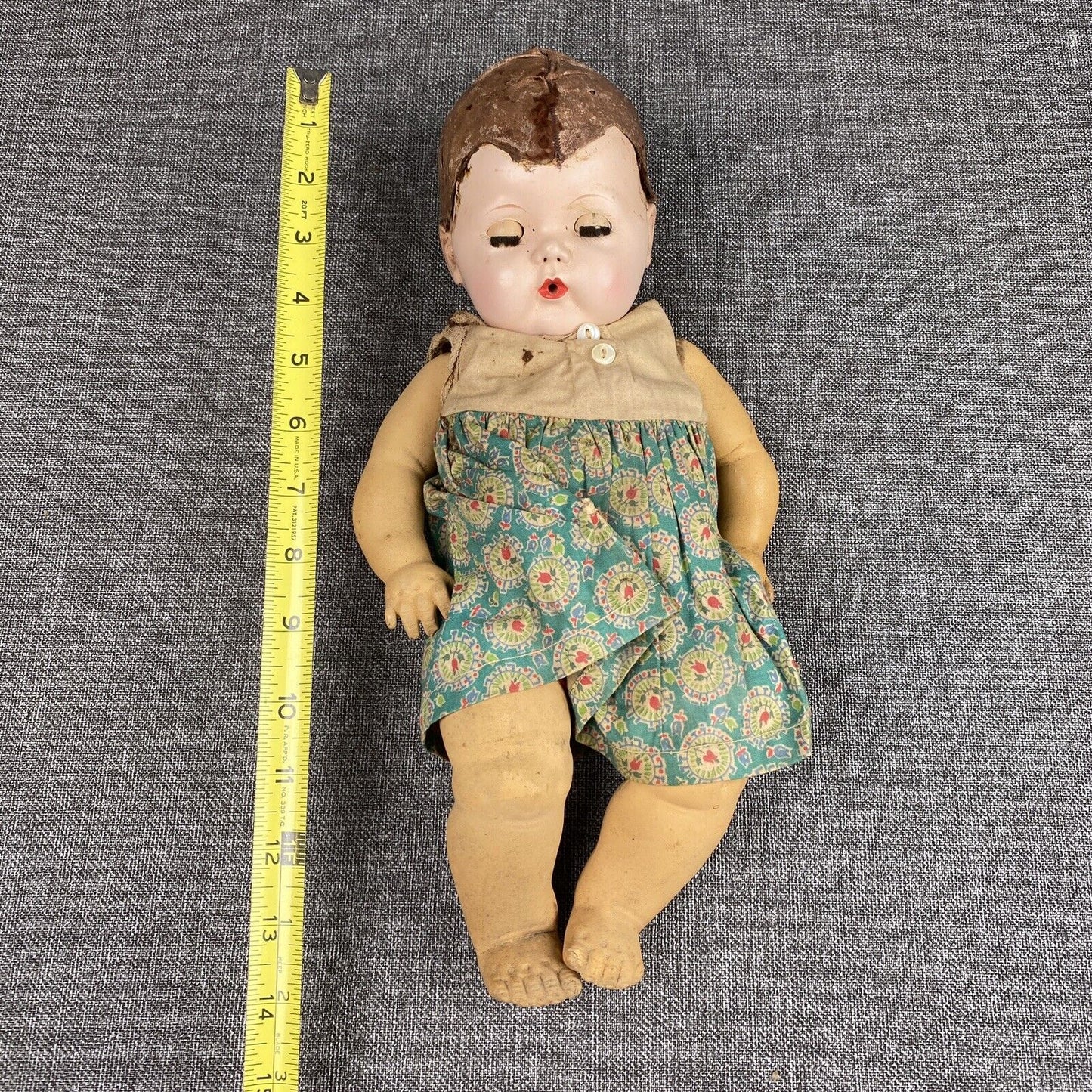 Vintage ME Character Doll 13" Needs love