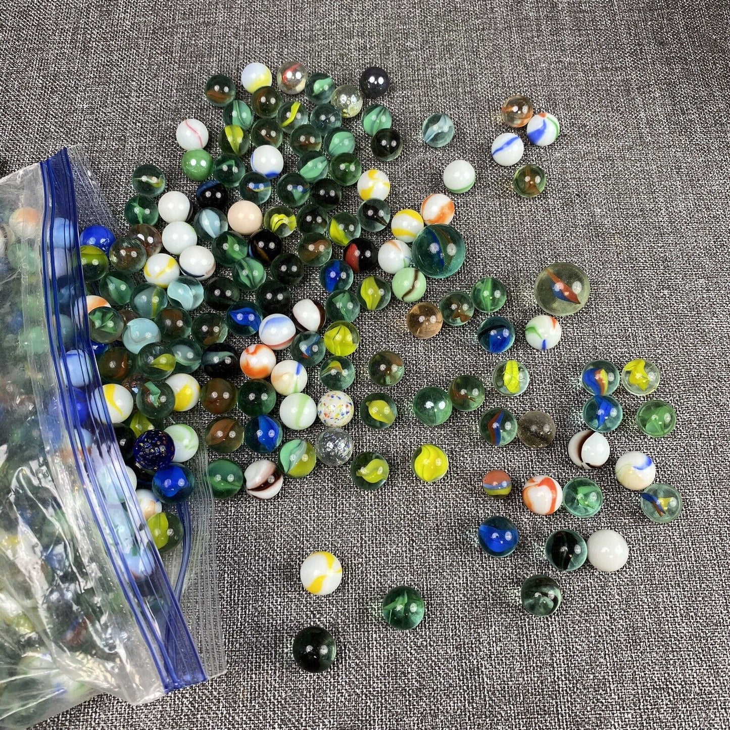 7 lb Lot of Vintage Marbles