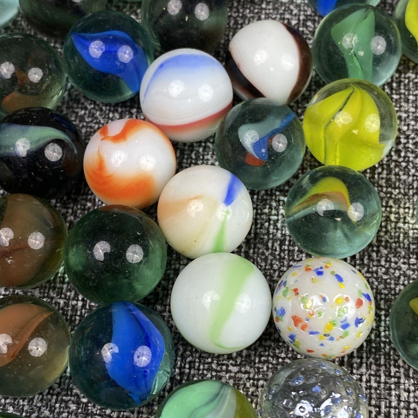 7 lb Lot of Vintage Marbles