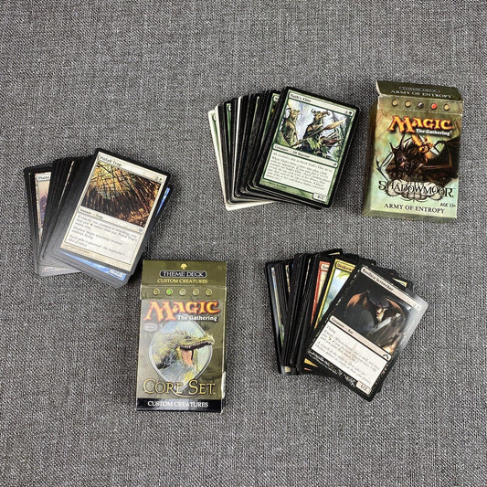 lot of Magic the Gathering  cards , see Video