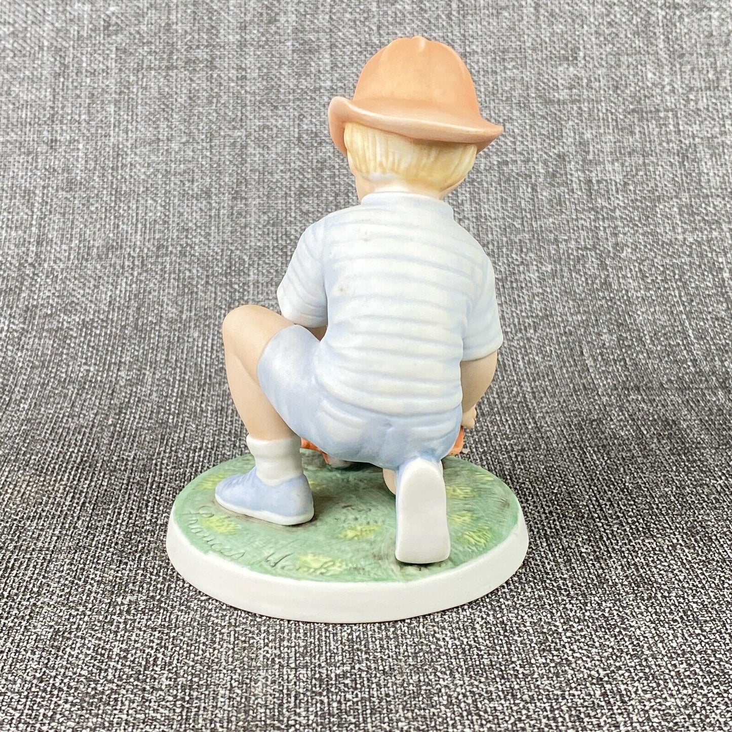 Vintage 1985 Frances Hook Engine #1 Hand Painted Porcelain Figurine Limited