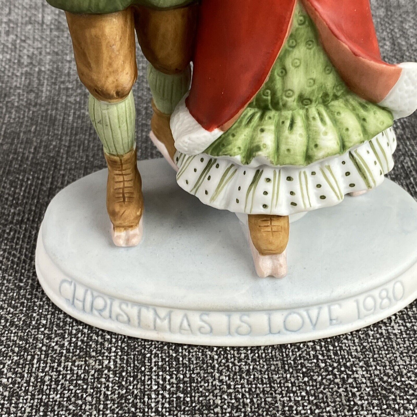 Holly Hobbie Figurine 1980 Christmas Is Love Figurine