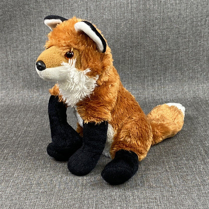 Wild Republic RED FOX Plush Stuffed Animal 11" Sitting