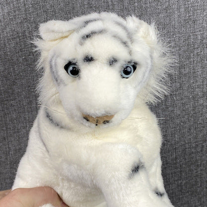 Vintage Feista Plush White Tiger Toy Plush Animal  11"