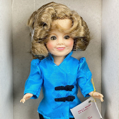 VINTAGE Shirley Temple 8" DOLL 1982 Ideal Stowaway BOX