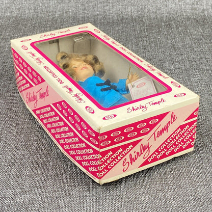 VINTAGE Shirley Temple 8" DOLL 1982 Ideal Stowaway BOX