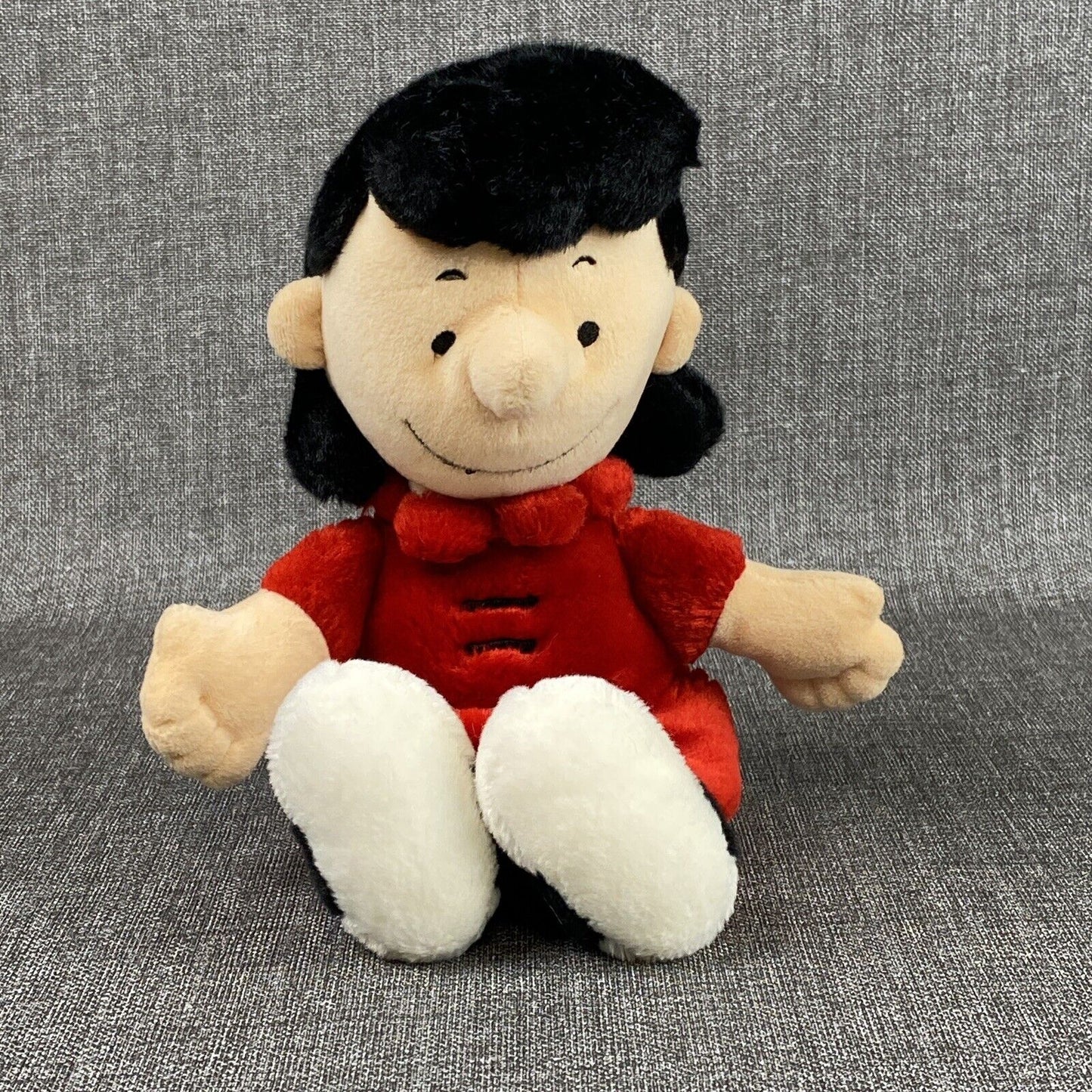 Peanuts Charlie Brown - Lucy Plush Doll 13" Red Dress