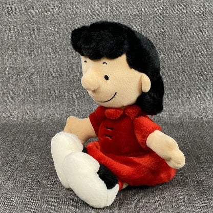 Peanuts Charlie Brown - Lucy Plush Doll 13" Red Dress