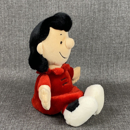 Peanuts Charlie Brown - Lucy Plush Doll 13" Red Dress