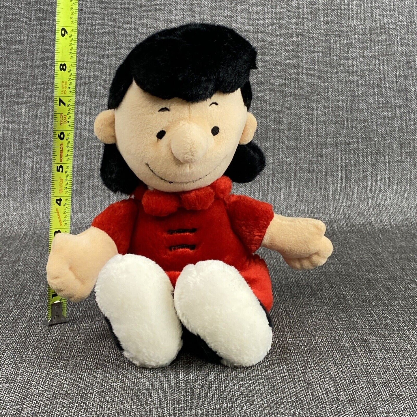 Peanuts Charlie Brown - Lucy Plush Doll 13" Red Dress