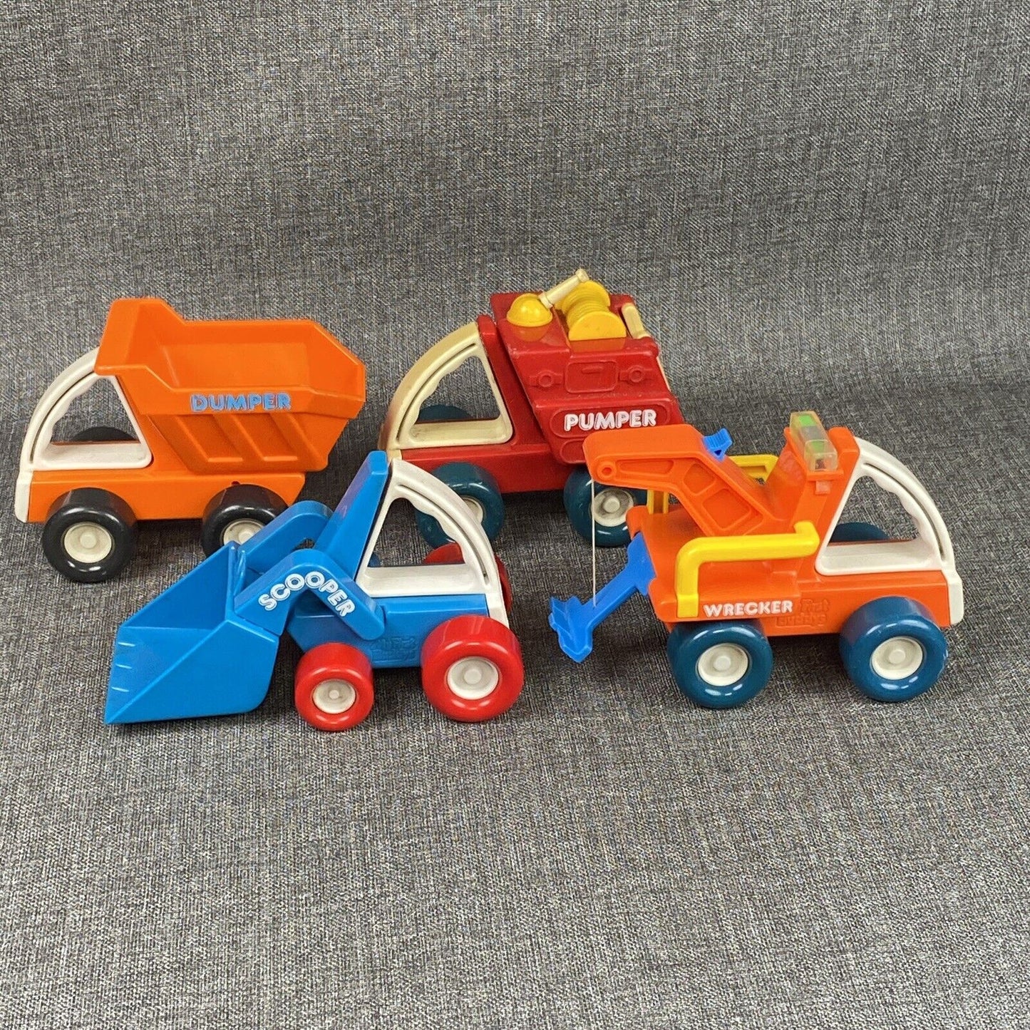 Vintage 1980s My First Buddys Buddy L Vehicle Lot