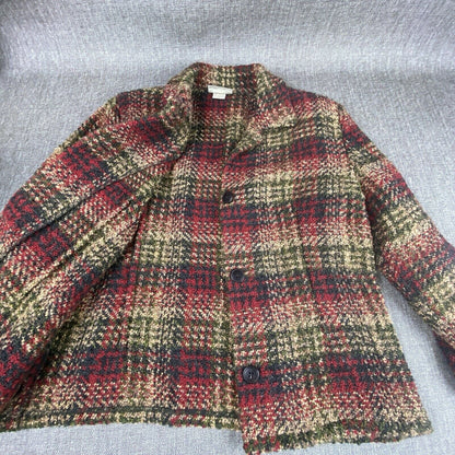 Weave Of The Irish Handcrafted Ireland Wool/nylon Jacket Womens Size S