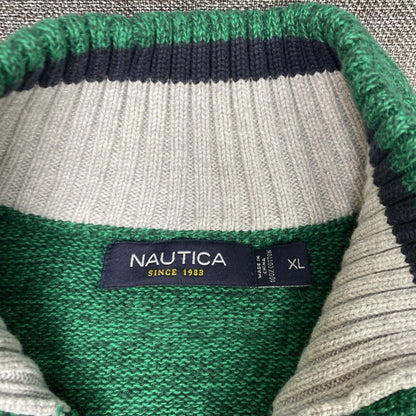 Nautica Sweater - Four Nautica Buttons at Neck Line XL