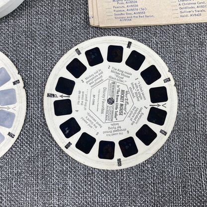 1960s GAF VIEW MASTER Lighted 3D Viewer Blue Tested Viewmaster + reels