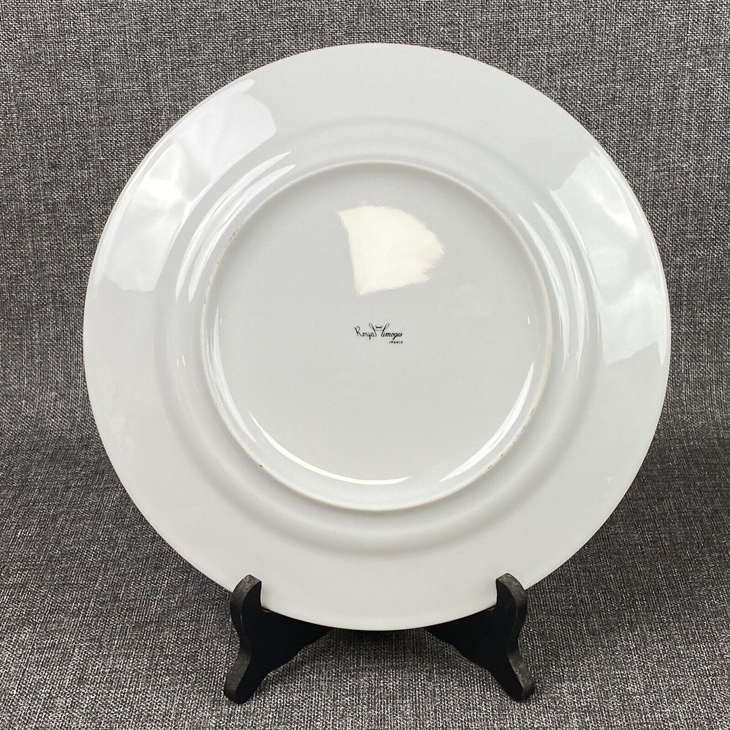 Royal Limoges France Porcelain Dinner Plate 11"