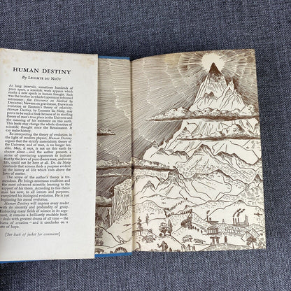 Human Destiny by Lecomte du Nouy (Hardcover 1947)