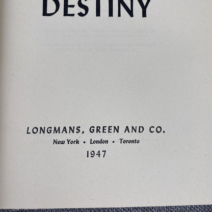 Human Destiny by Lecomte du Nouy (Hardcover 1947)