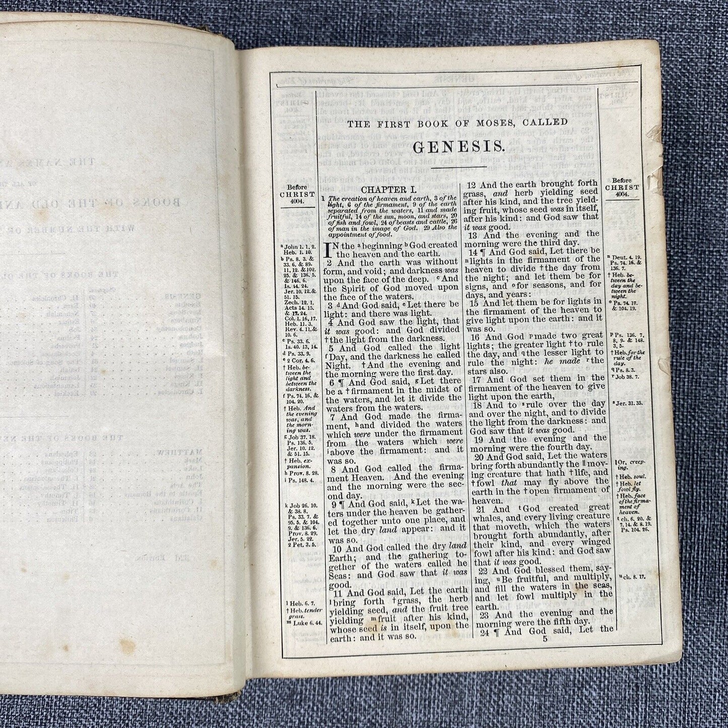 1881 Antique Bible Revision Book "Revised New Testament and History of Revision"