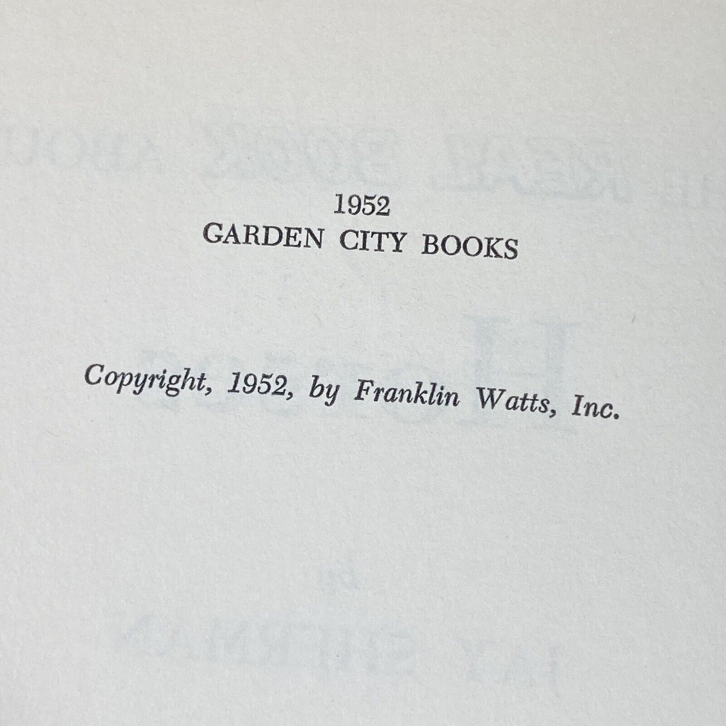 Lot of 11 THE REAL BOOK ABOUT Vtg Children's Books 1950's HC Garden City Books