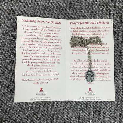 St Jude Children's Hospital  Christianity Medal Pendant