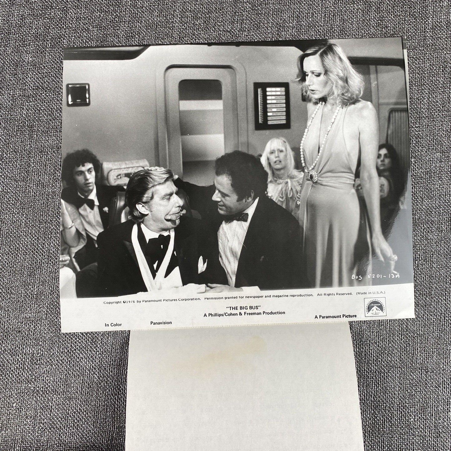 The Big Bus Movie 1976 Photo Still LOT Starting Bologna Channing Beck