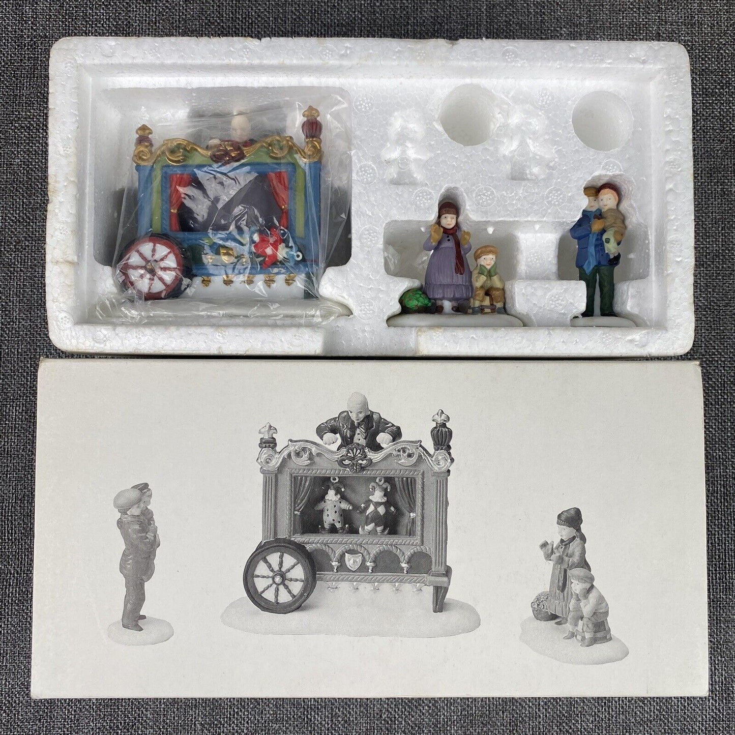 Dept 56 THE OLD PUPPETEER Heritage Village Christmas 5802-5