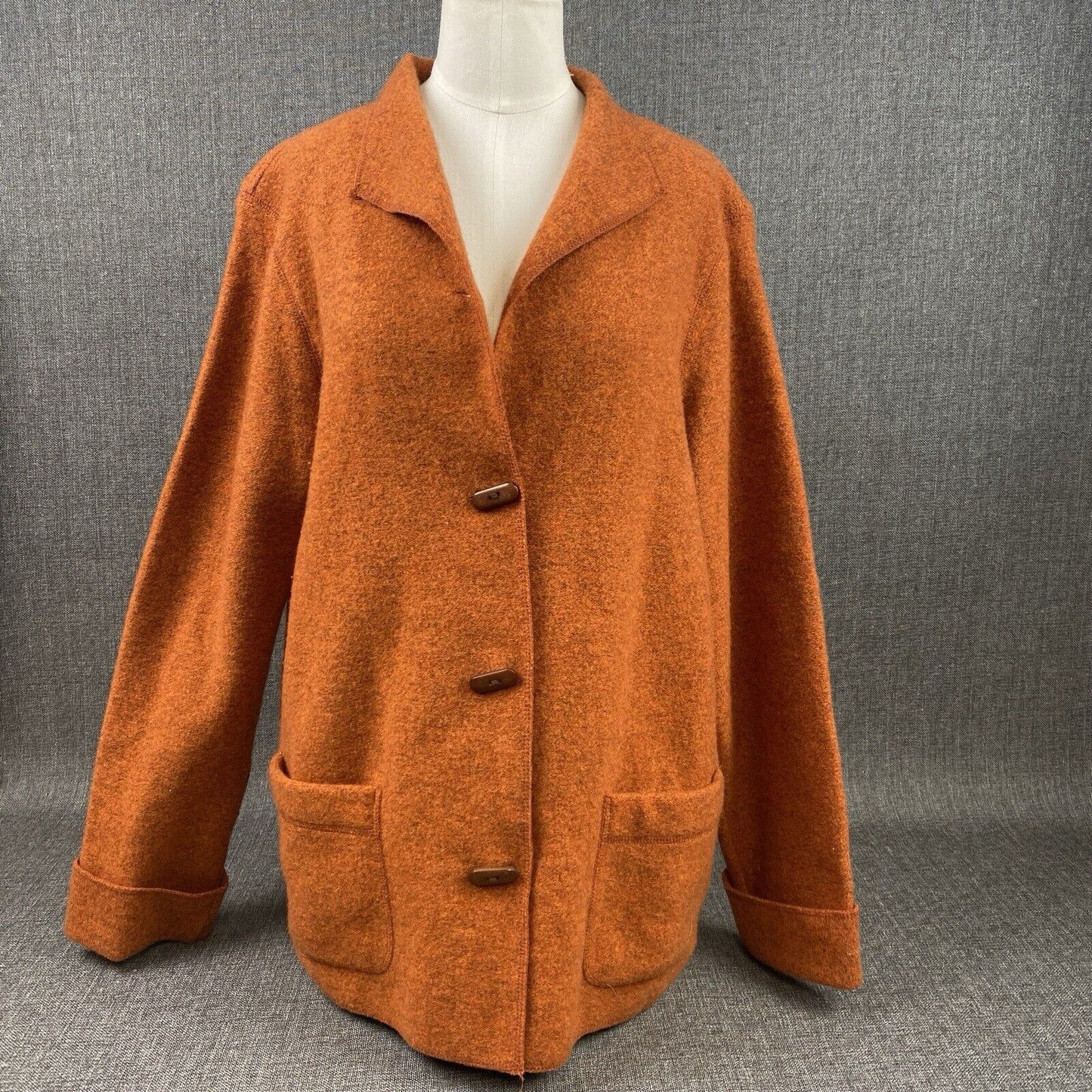 Sigrid Olsen Sport Coat Women's Size M 100% Lamb Wool