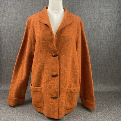 Sigrid Olsen Sport Coat Women's Size M 100% Lamb Wool