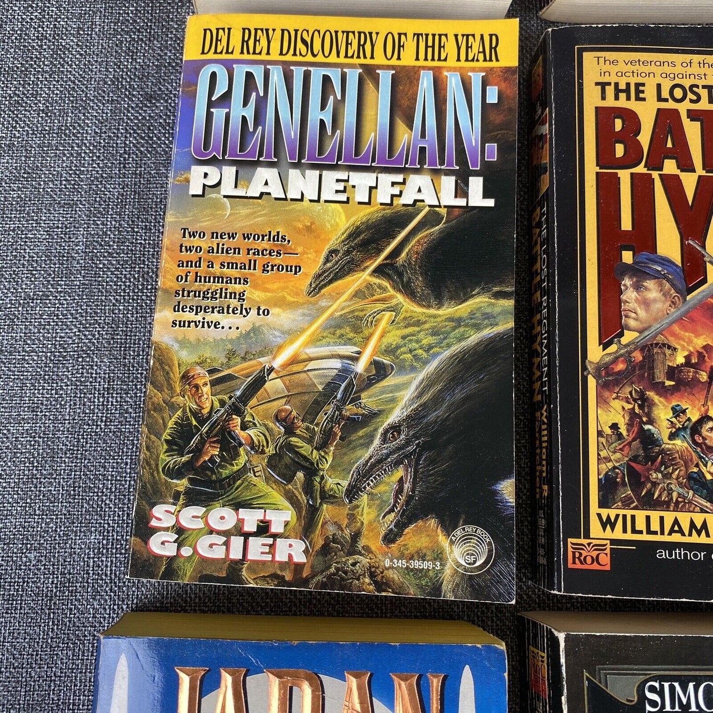 Lot of 16 SciFi Books - David Gerald, Philip Farmer, Simon Green, etc