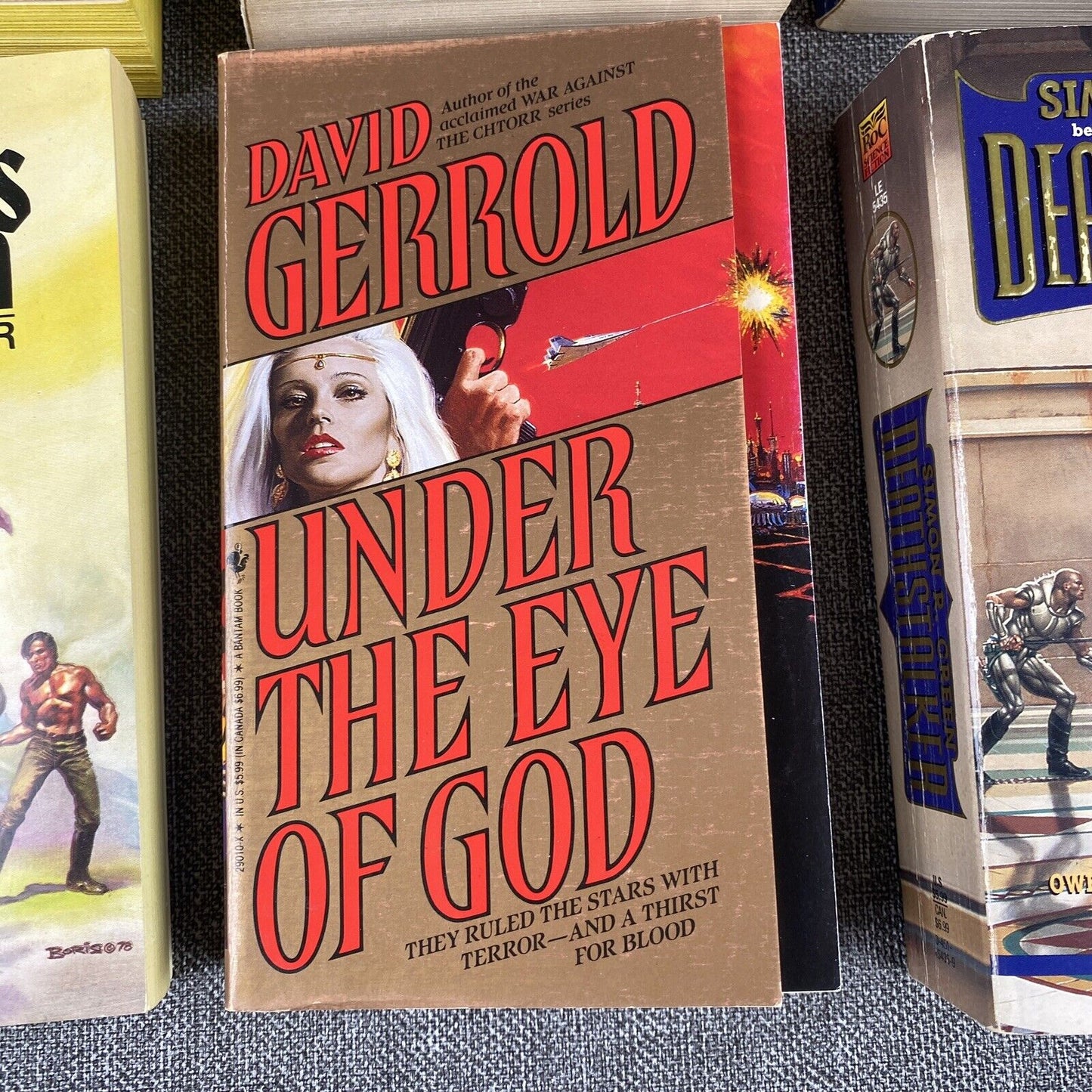 Lot of 16 SciFi Books - David Gerald, Philip Farmer, Simon Green, etc