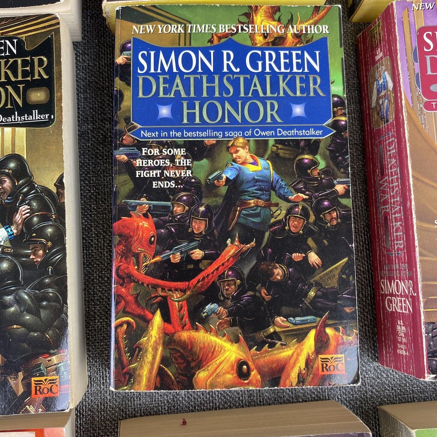 Lot of 16 SciFi Books - David Gerald, Philip Farmer, Simon Green, etc