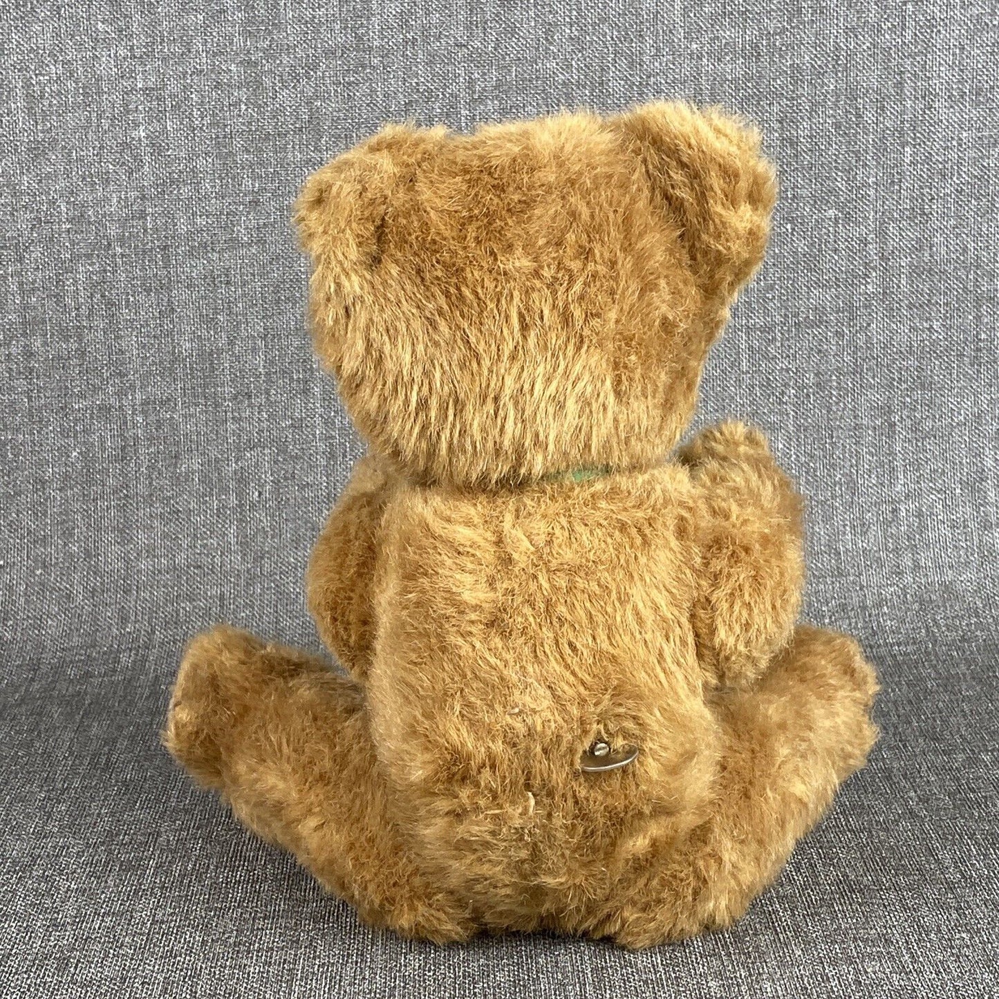 Vintage Plush Brown Bear Musical Brahms Lullaby Windup Music