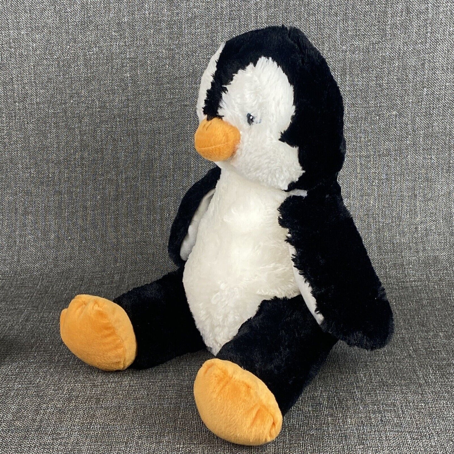 The Bear Factory Penguin Plush 12" Stuffed Animal Hidden Pocket Vintage Y2K