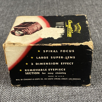 Vintage Imperial Chromat O Scope Viewer w/ Original Box