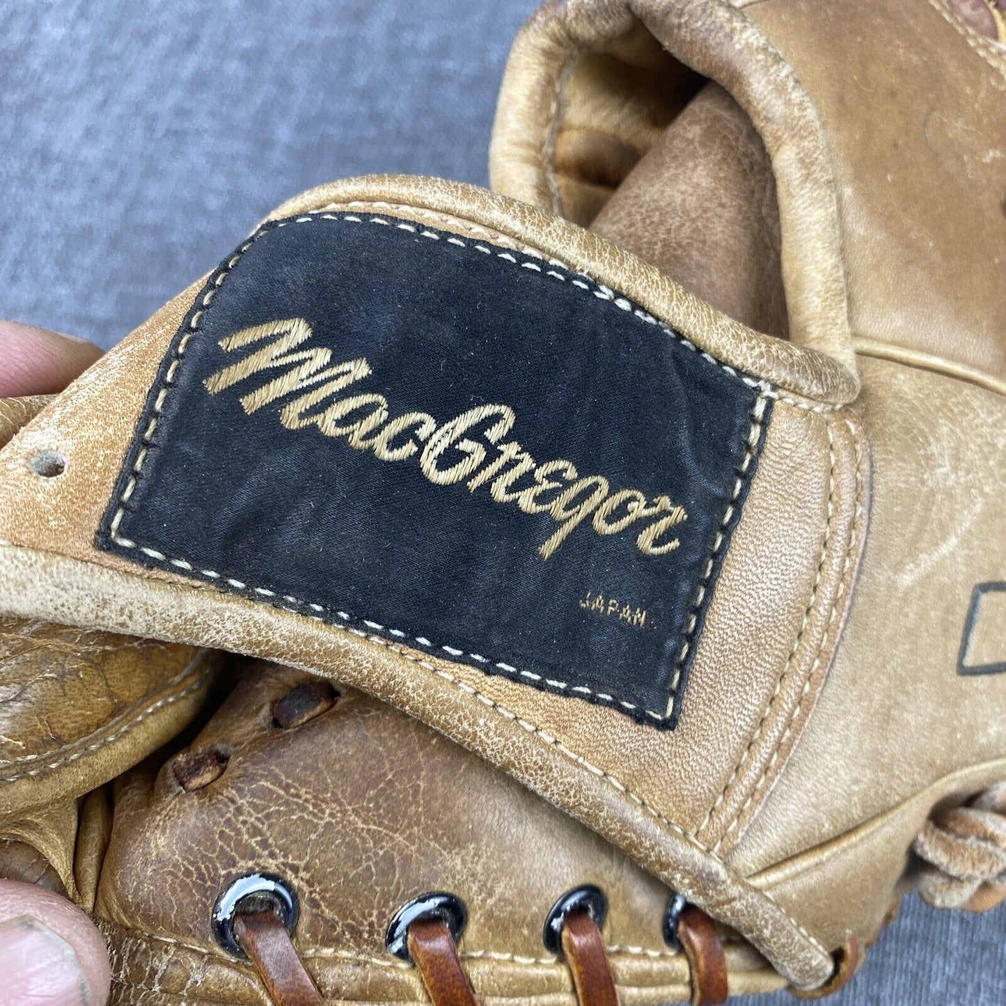 Vintage Baseball Glove MacGregor G1286 Willie Mays Personal Model