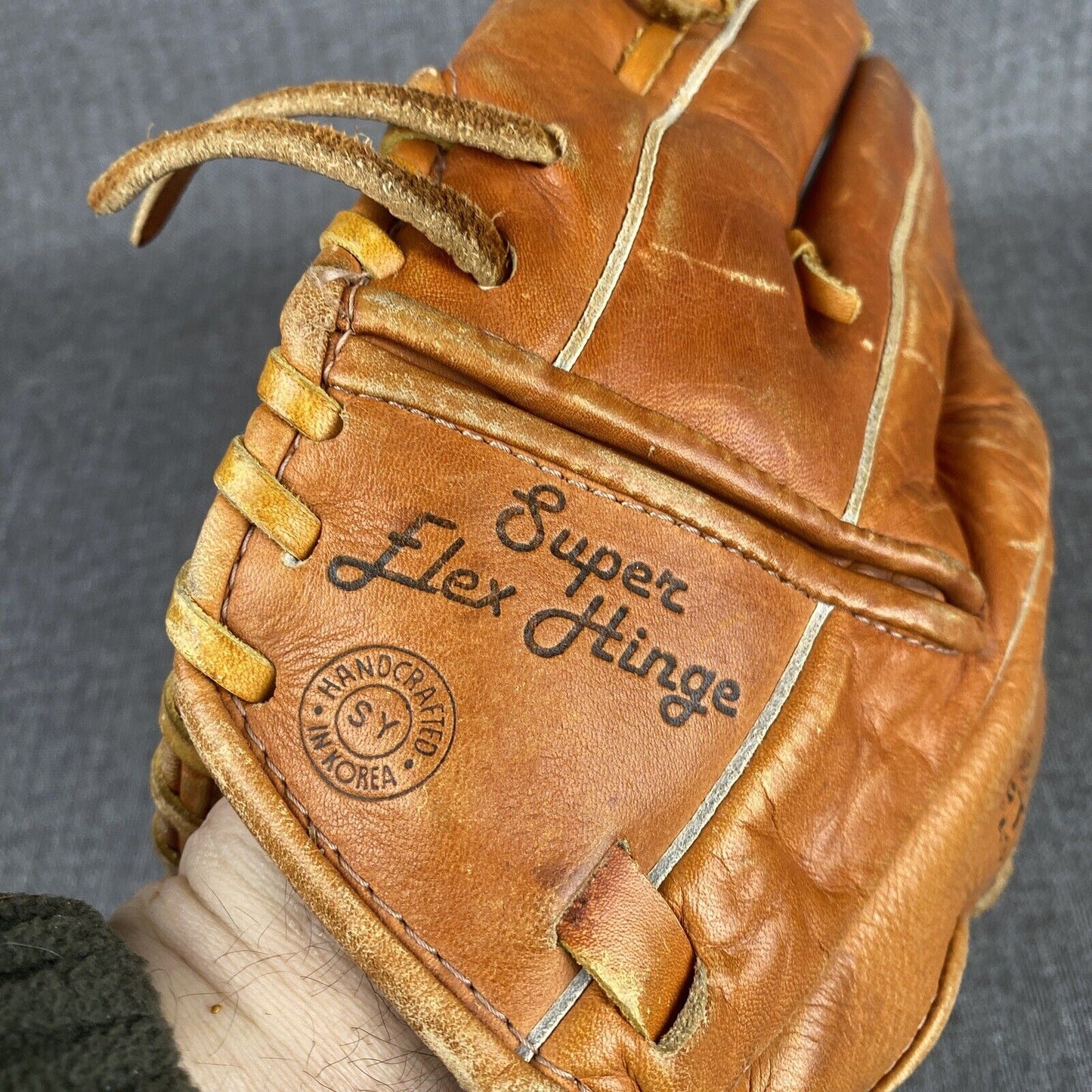 Vintage COOPER Baseball Mitt Pro Style Diamond Superline 845 Leather Glove RHT