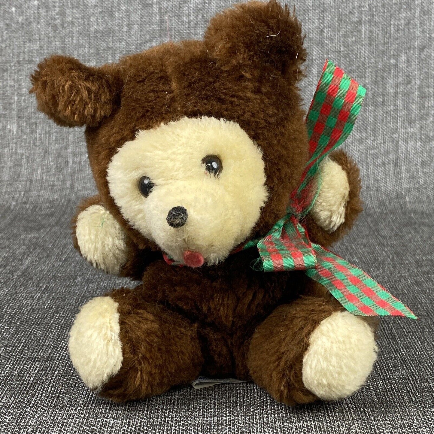 Vintage Knickerbocker Plush BearStuffed Animal 5.5" Tall