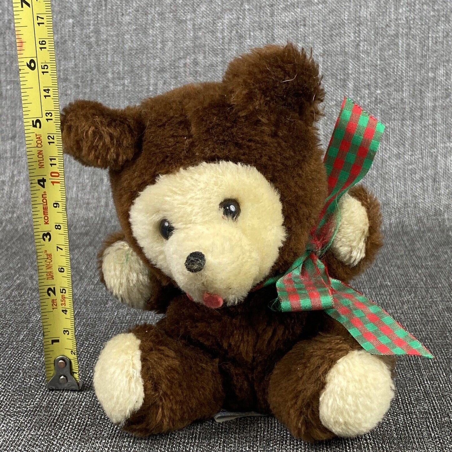 Vintage Knickerbocker Plush BearStuffed Animal 5.5" Tall