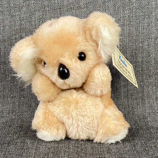 Vintage Russ Koala Bear Small Plush 6.5" Stuffed Animal Plush with Original Tags