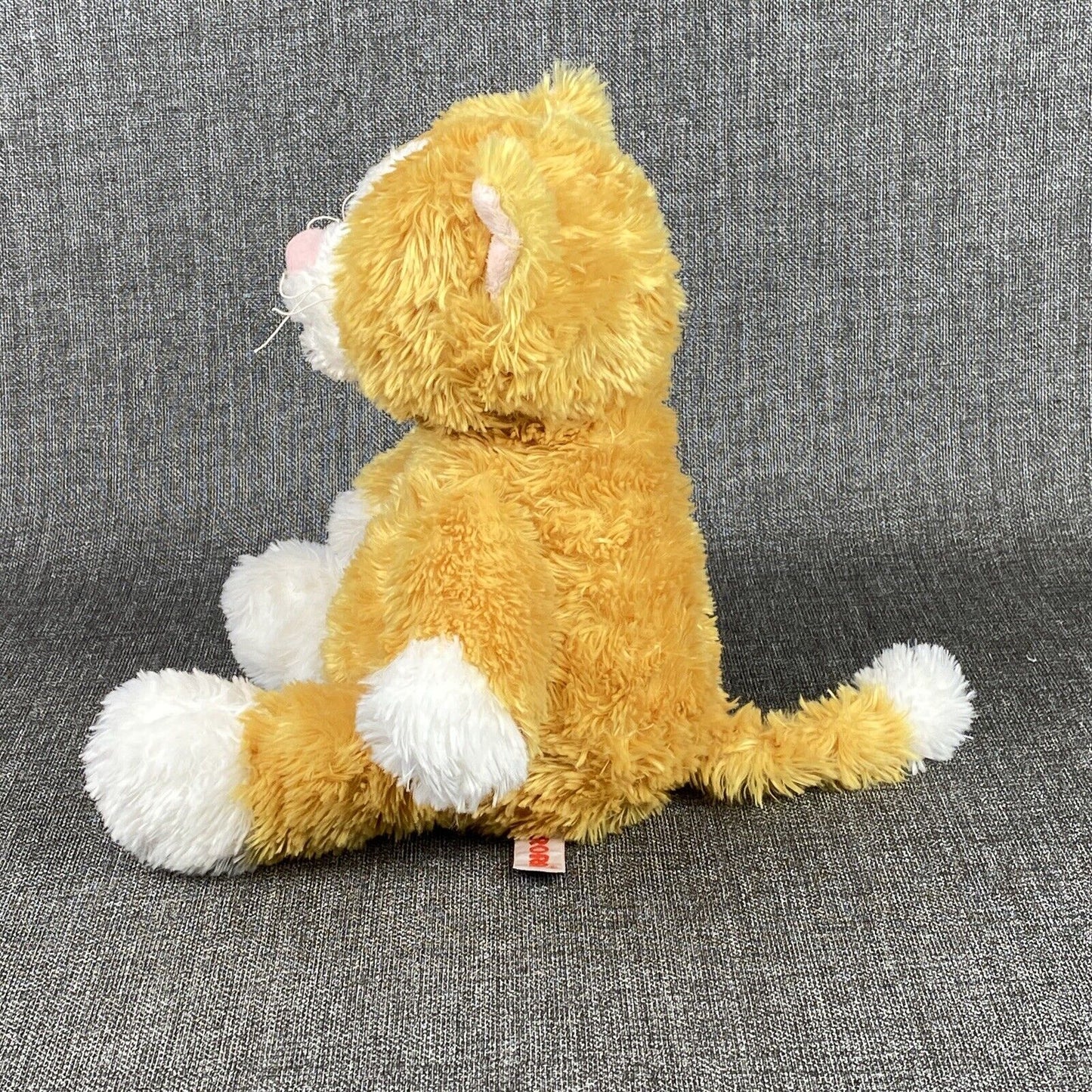 Vintage Aurora Ginger Cat Soft Plush 12"