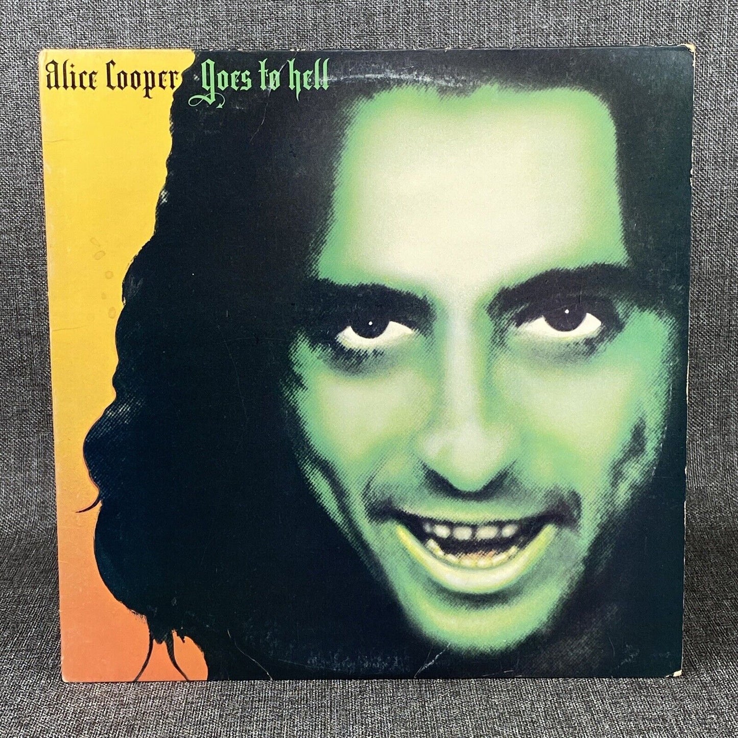 Alice Cooper Goes to Hell Vinyl 1976 VG