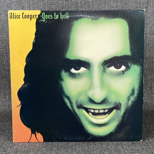 Alice Cooper Goes to Hell Vinyl 1976 VG