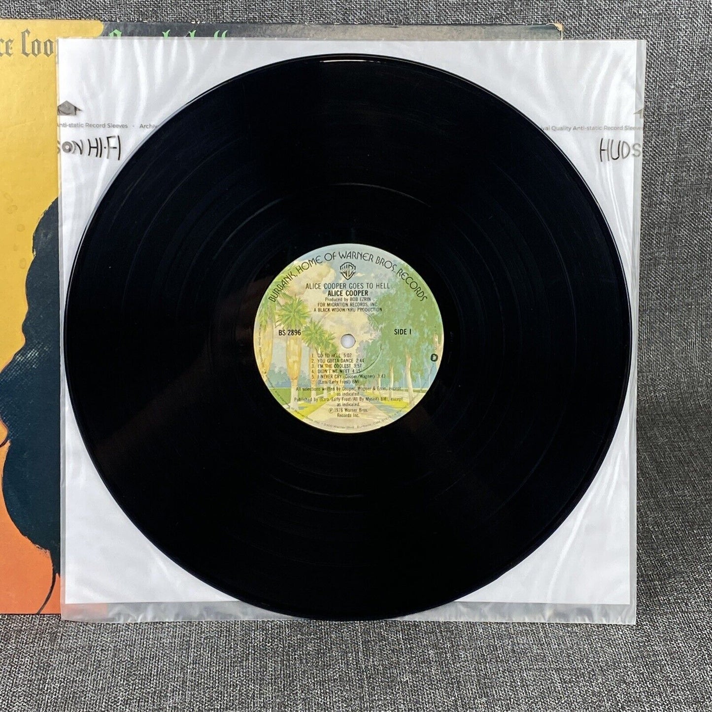 Alice Cooper Goes to Hell Vinyl 1976 VG
