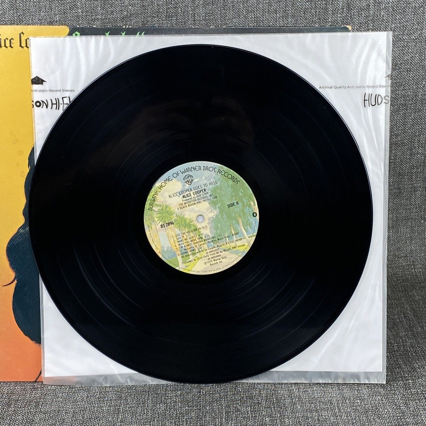 Alice Cooper Goes to Hell Vinyl 1976 VG