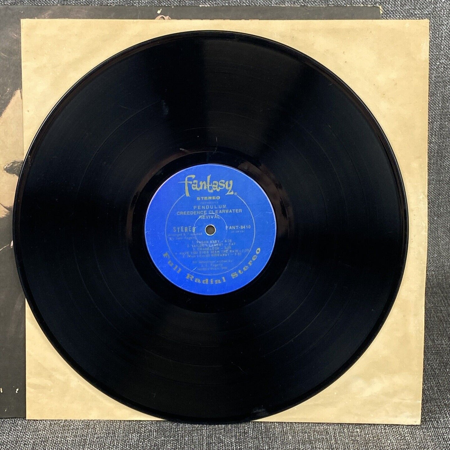 Creedence Clearwater Revival Pendulum Fantasy Lp Vg+ Textured Gatefold