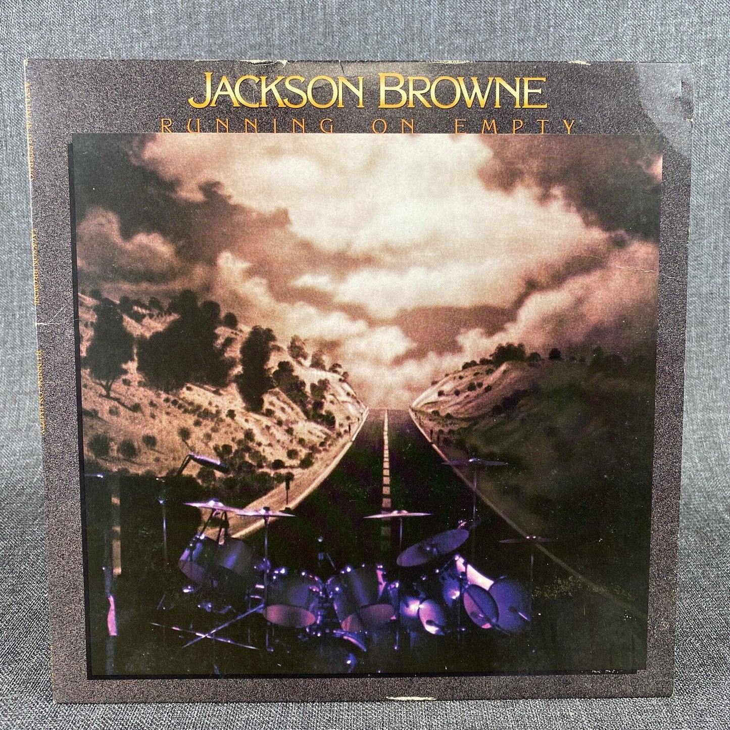 Jackson Browne Running On Empty Vinyl Record LP 1977