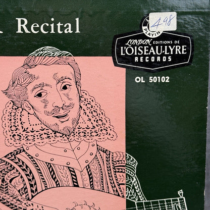Baroque Music of Dietrich Buxtehude (1637-1707) and Lutenist Songs Vinyl Record