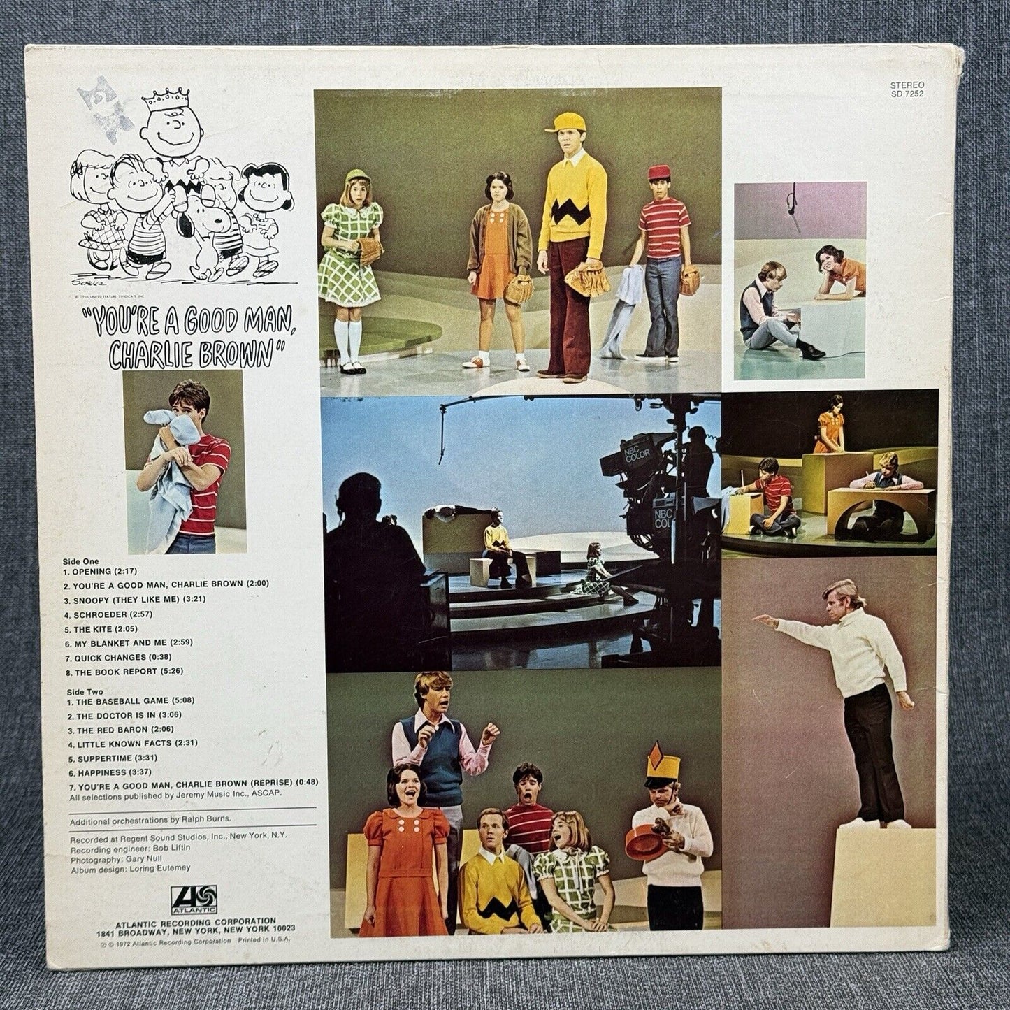 You're a Good Man , Charlie Brown Vinyl Record 1972 Atlantic Recording Corp.