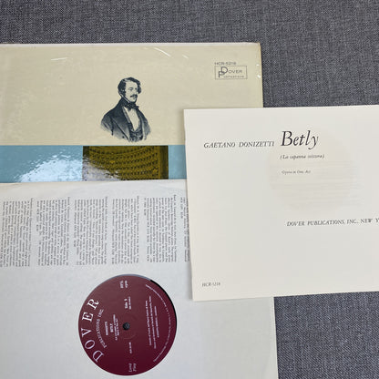 Gaetano Donizetti Betly Opera in One Act Opera Comica di Roma G. Morelli